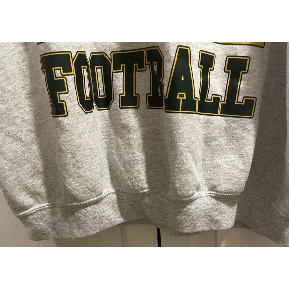 Vtg. Green Bay Packers Sweatshirt Men's XL Gildan Grey Crewneck NFL 90s Football